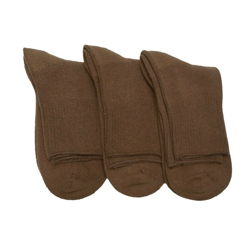 Men's Extra Wide Calf Cotton Ankle Cushioned 3 Pair Pack Socks for Men