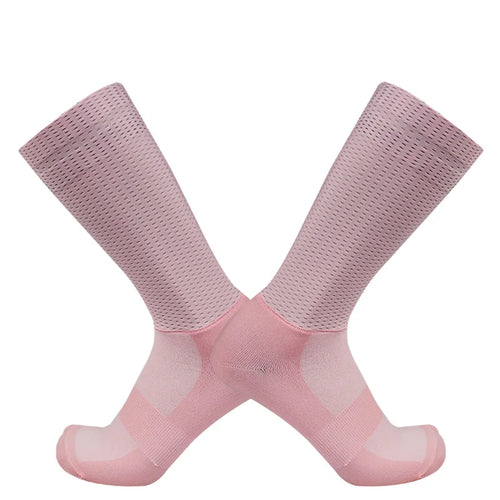 New Summer Aero Bike Team Cycling Socks Silica Gel Non-slip Breathable