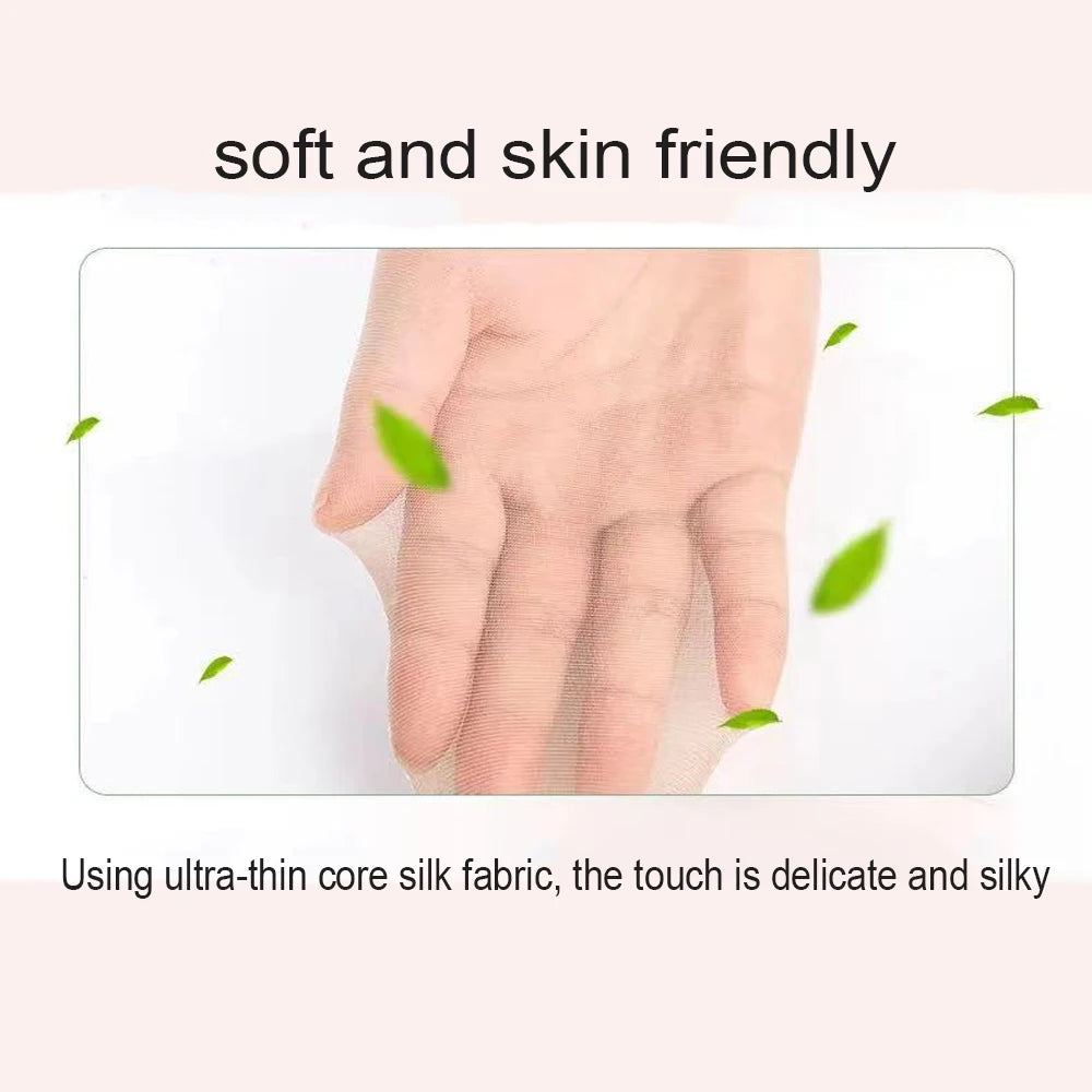 5/10 Pairs Women Socks Soft Socks Non-slip Summer Ultrathin Breathable