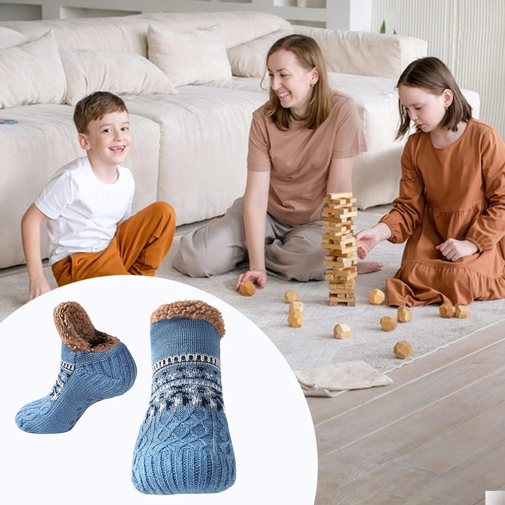 Winter Women Warm Men’s Socks Thickened Thermal Ski Non-slip Soccer