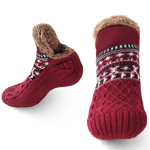 Winter Women Warm Men’s Socks Thickened Thermal Ski Non-slip Soccer