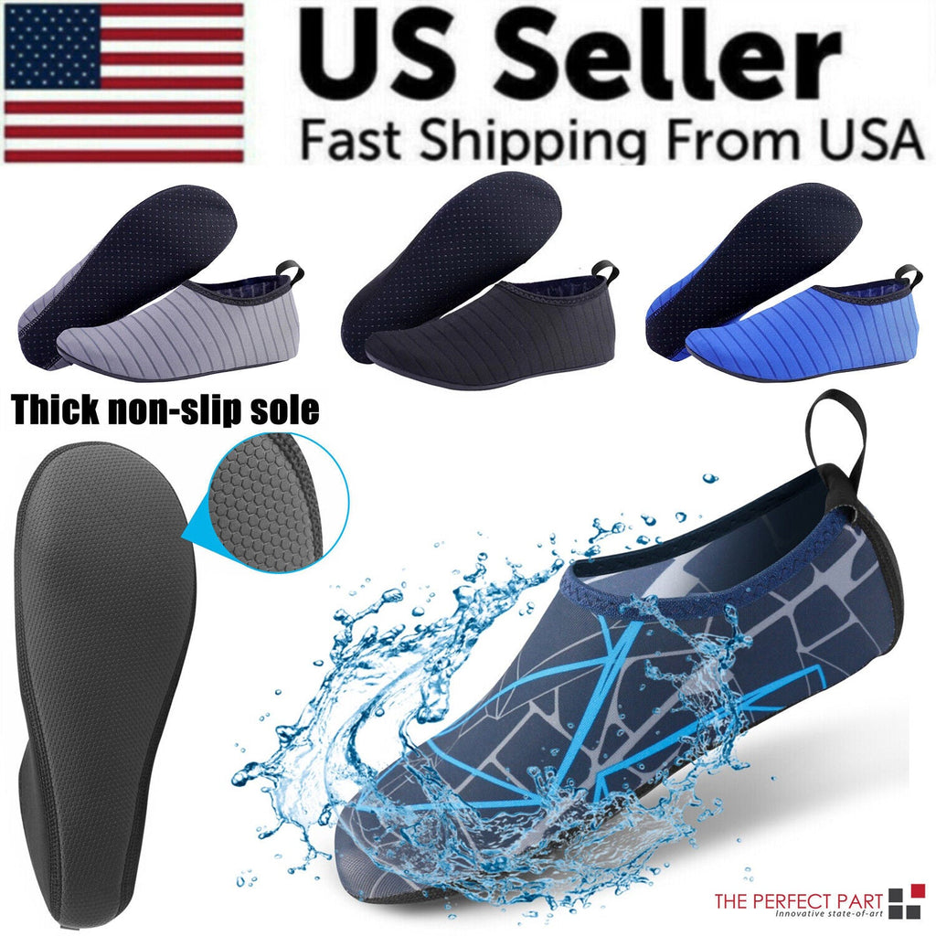 Water Shoes Men Women Skin Socks Aqua Surf Beach Yoga Swim Barefoot