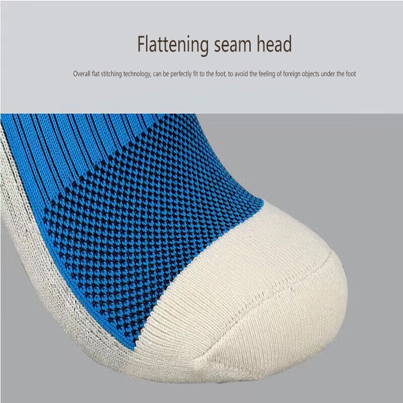 3 Pair Sport Socks Anti Slip W/ Grip Soccer Men Football Basketball
