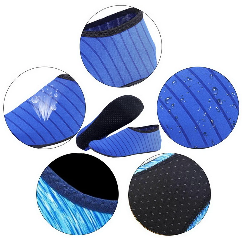 Water Shoes Men Women Skin Socks Aqua Surf Beach Yoga Swim Barefoot