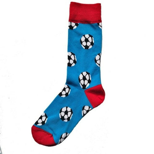 Cotton Happy Funny Socks Men Alien Planet Shark Crazy Design Sokken