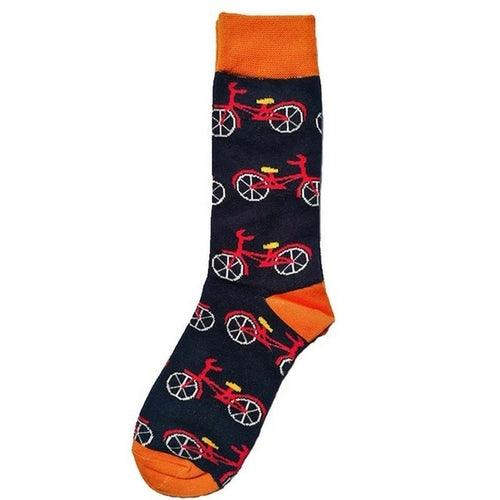 Cotton Happy Funny Socks Men Alien Planet Shark Crazy Design Sokken