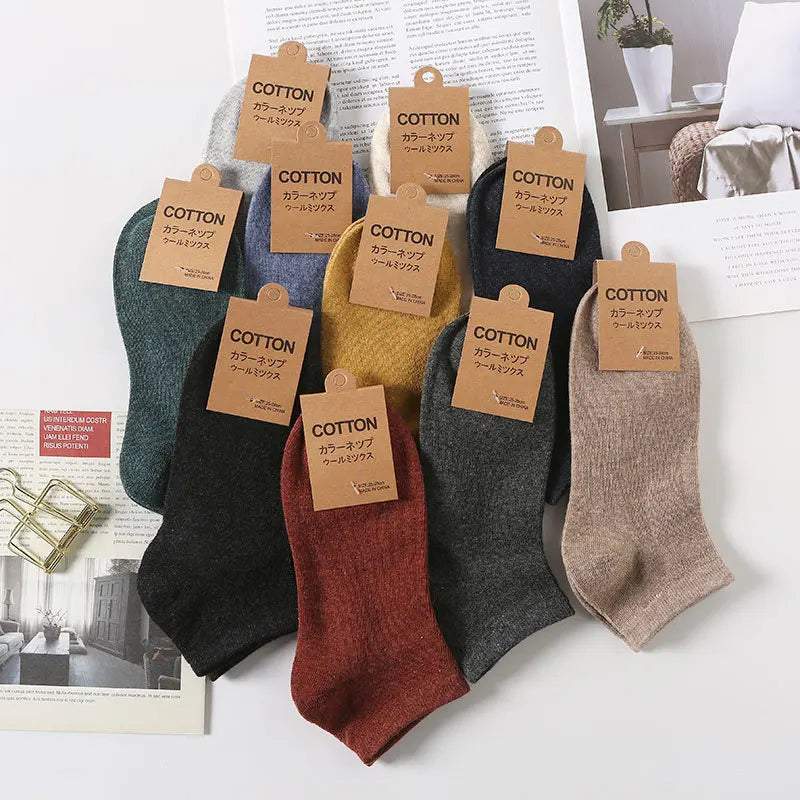5/10 pairs Cotton Men Socks Pack Breathable Sock Set High Quality