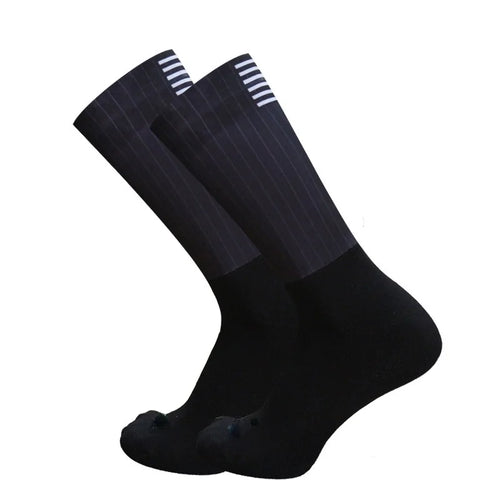New Pro Team Aero Socks Anti Slip Silicone Cycling Socks Men Bicycle