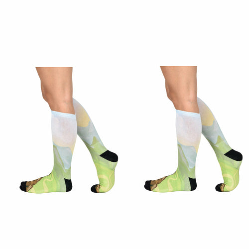 Men & Women's CoolMax Knee-High Socks, Nature Inspired Collection for