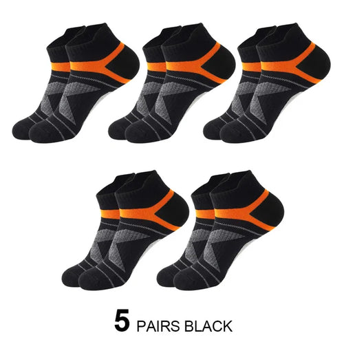 5 Pairs High Quality Socks Men Summer Outdoor Casual Cotton Socks