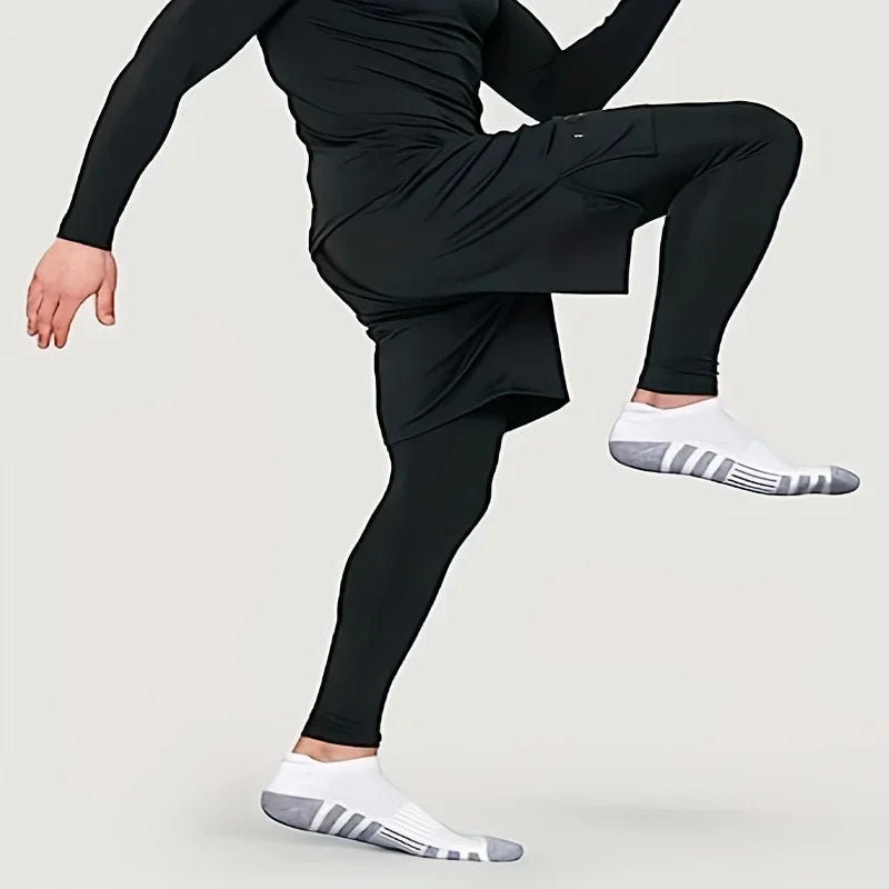 6/12/18Pairs Ankle Athletic Running Socks Cushioned Cotton Breathable