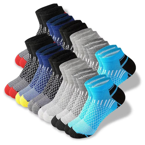 5 Pairs Men Summer Socks Trendy Fashionable Simple Versatile Men Ankle