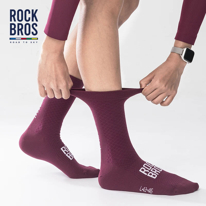 ROCKBROS Cycling Socks Soothing Sport Socks Shock Absorbing Bike Socks