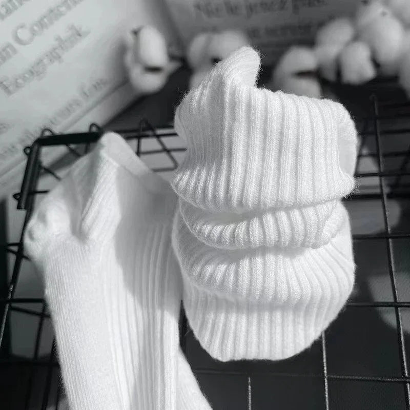 5 Pairs/Pack Ankle Socks Women Cotton Invisible Sweat-absorbing Girls