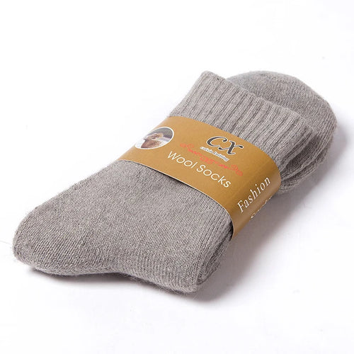 2025 New Winter Super Thicker Warm Socks Wool Male Men Women Socks