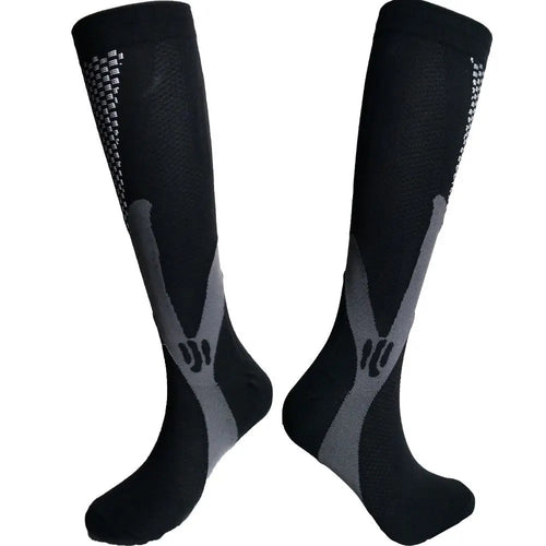 Running Men Women Compression Socks For Football Anti Fatigue Pain