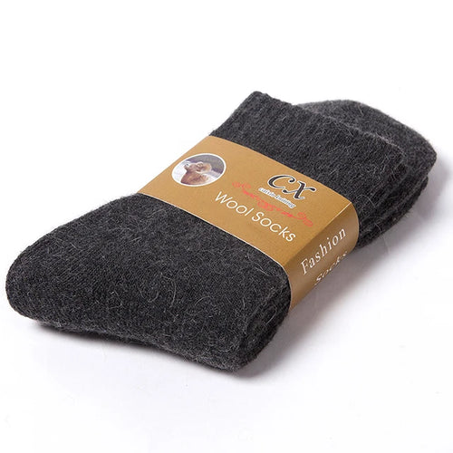 2025 New Winter Super Thicker Warm Socks Wool Male Men Women Socks
