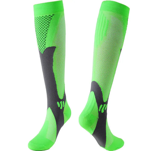 Running Men Women Compression Socks For Football Anti Fatigue Pain