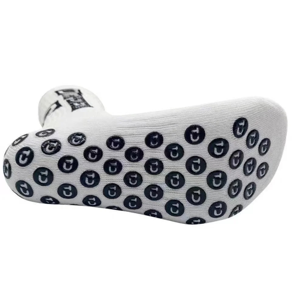 6 pairs of football socks sports socks men's mid-calf socks silicone