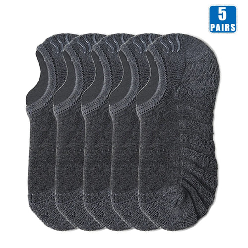 5 Pairs Men Short Socks Cotton High Quality Crew Ankle Casual Soft
