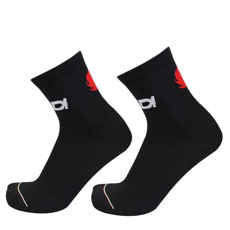 1 Pair Athletic Performance Cycling Socks for Men & Women