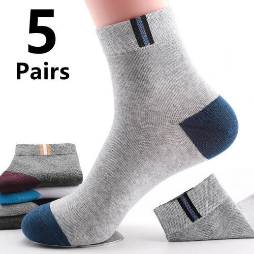 1pairs Men's Fashion Cotton Breathable Comfortable Ankle Socks, Men's