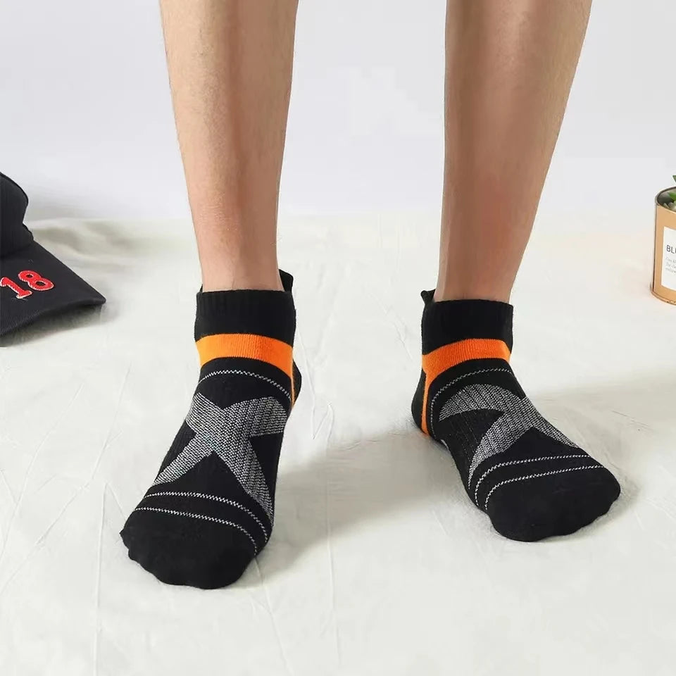 5 Pairs High Quality Socks Men Summer Outdoor Casual Cotton Socks