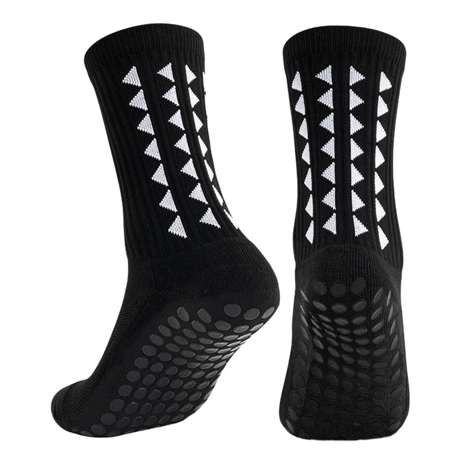 6Pairs men women football grip socks towel bottom sport socks rugby