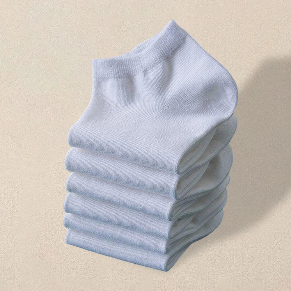 5/10/40 Pairs Women White Socks Are Simple And Versatile Fashionable