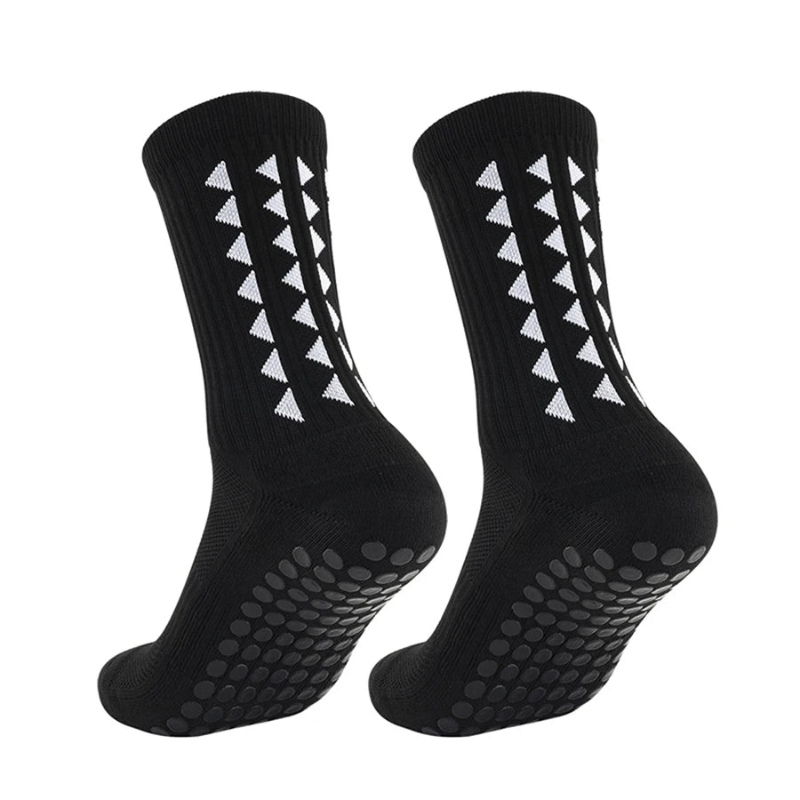 6Pairs men women football grip socks towel bottom sport socks rugby
