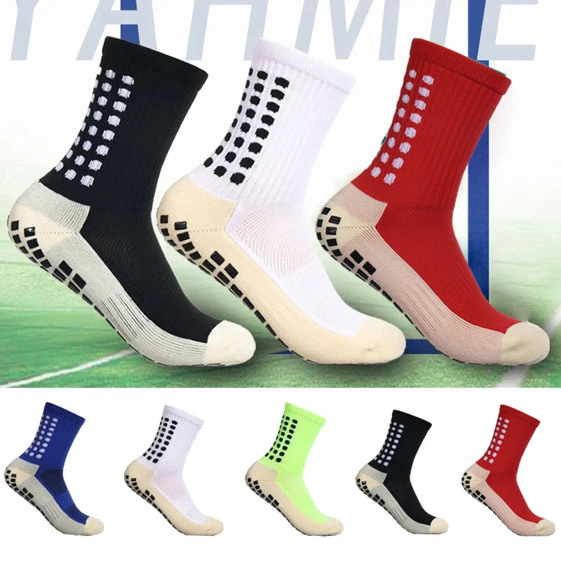 Professional Non-slip Football Socks Men Women Sports Socks Silicone