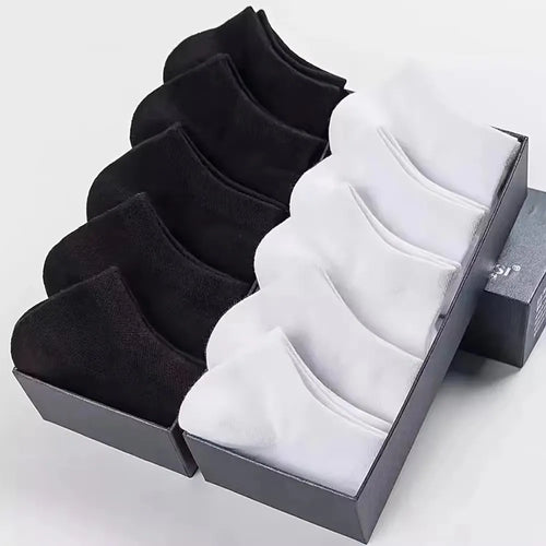 20 pairs/Men's Socks Spring/Summer Thin, Breathable, Soft Polyester