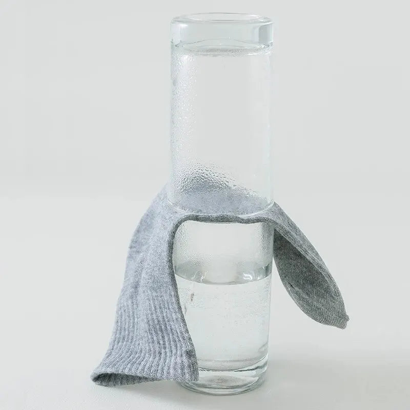 4/5/8/10/20 Pairs of MEN'S AND WOMEN'S Black Cotton Business Mid