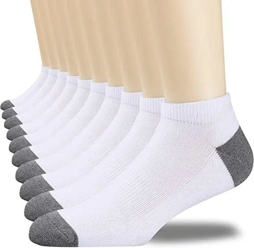 10pairs Breathable Cotton Sports Stockings Men Bamboo Fiber Autumn and
