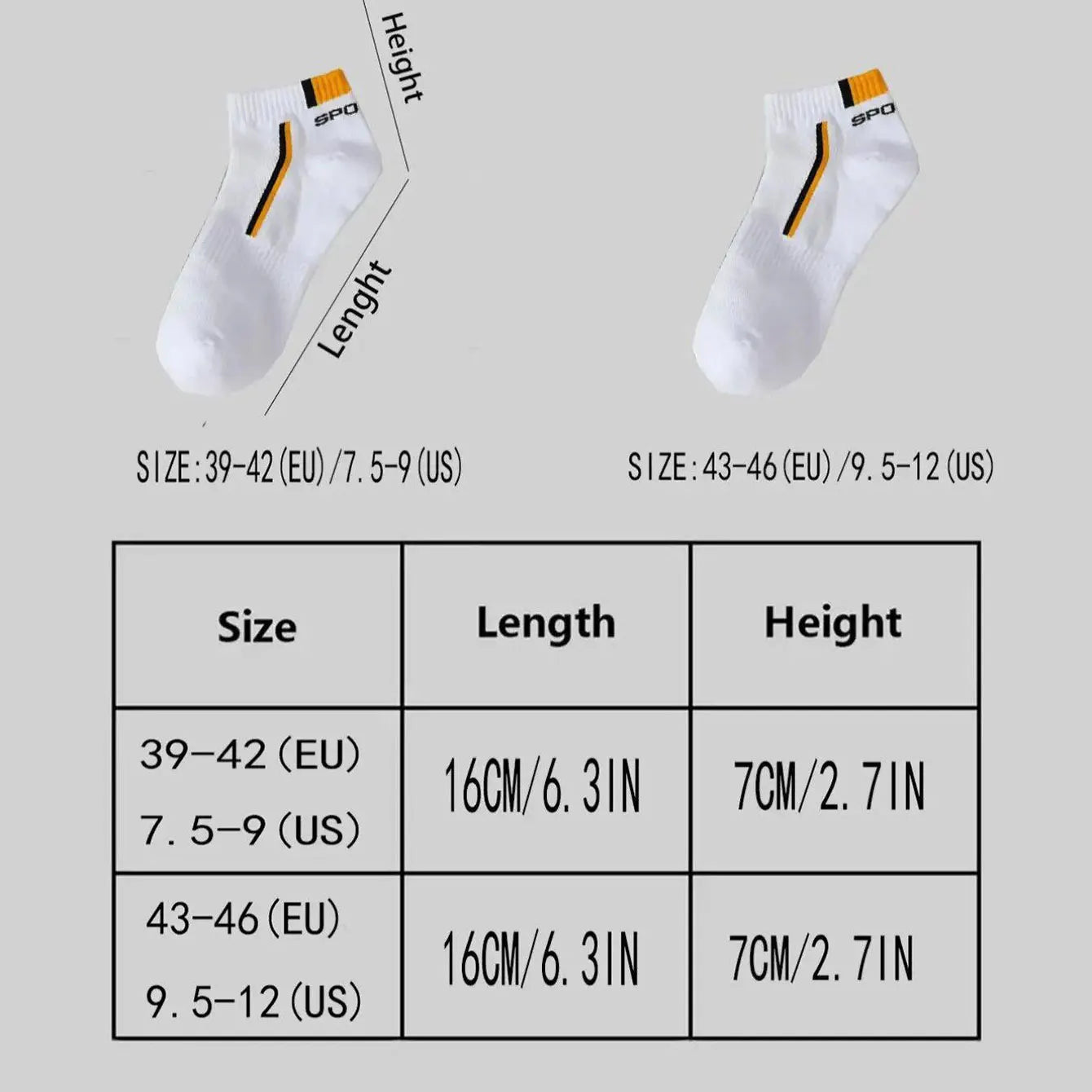 5 Pairs Men Summer Socks Trendy Fashionable Simple Versatile Men Ankle