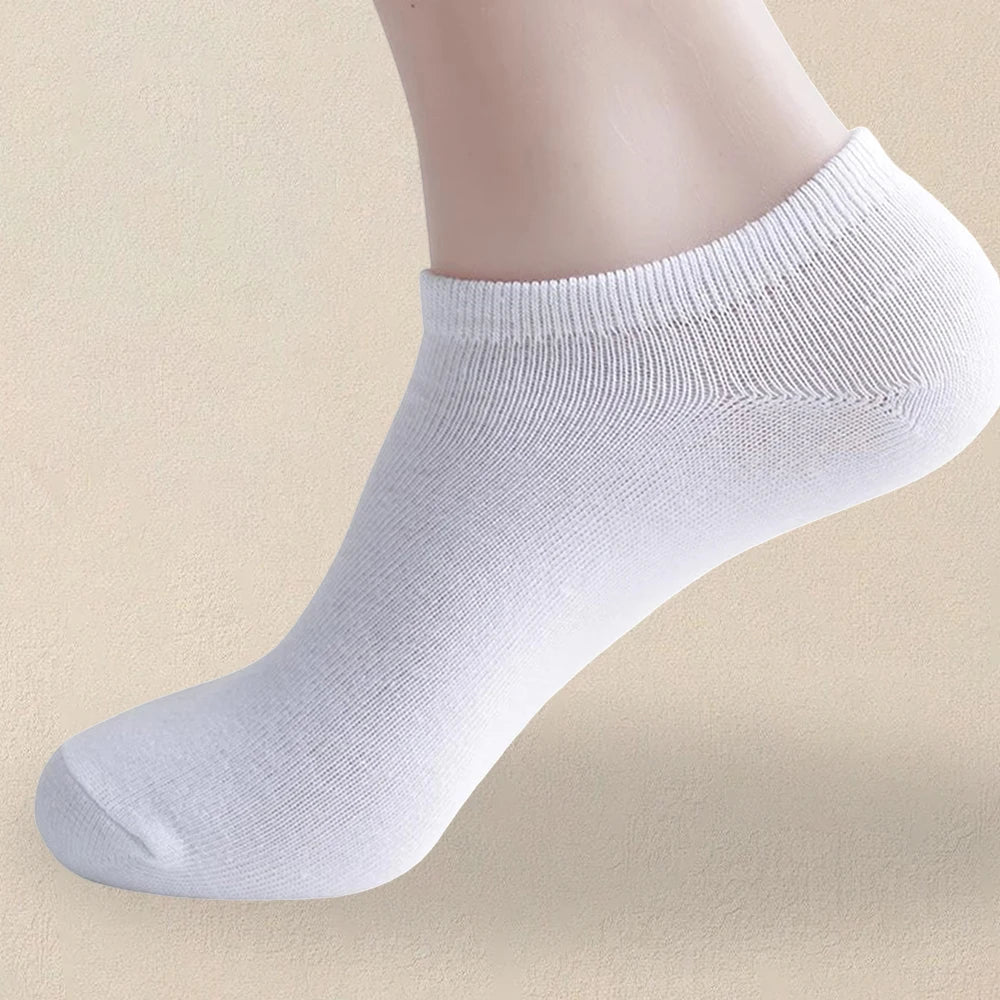 5/10/40 Pairs Women White Socks Are Simple And Versatile Fashionable