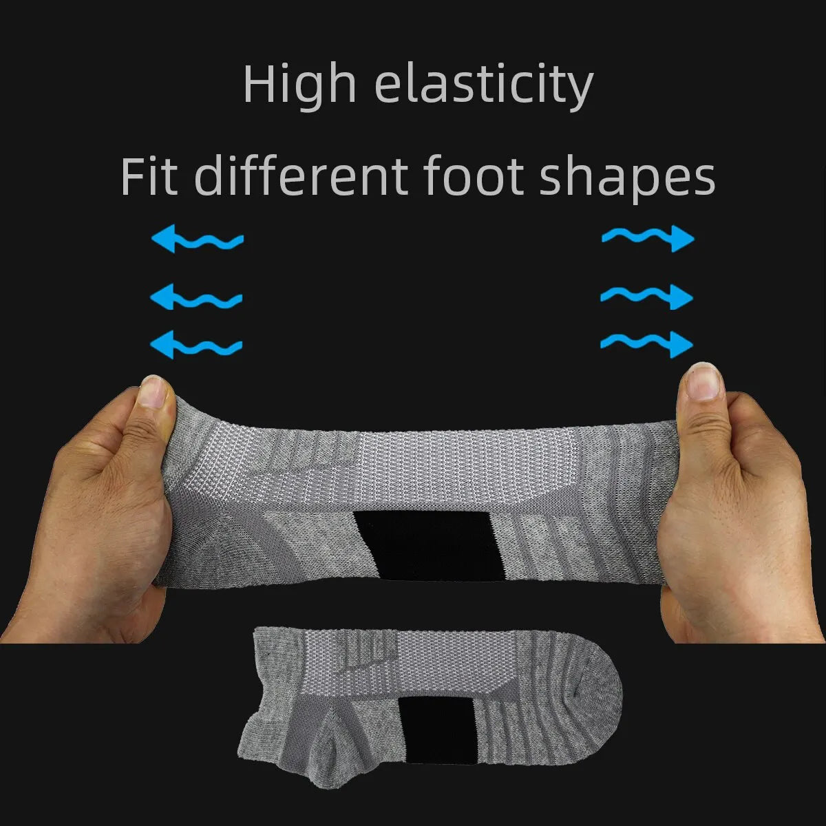 3 Pairs Sports Socks Men Women Short Running Socks Performance Ankle