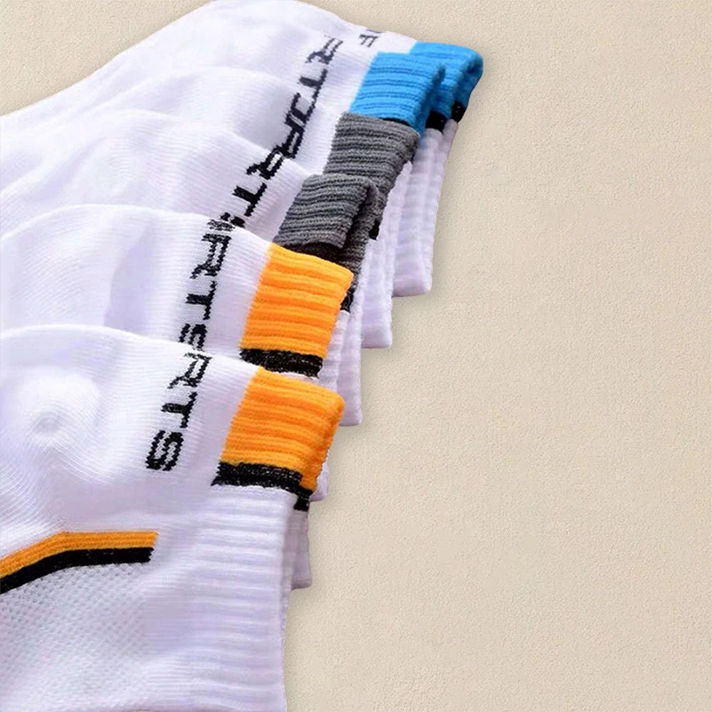 5 Pairs Men Summer Socks Trendy Fashionable Simple Versatile Men Ankle