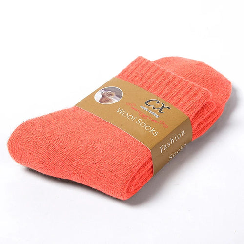 2025 New Winter Super Thicker Warm Socks Wool Male Men Women Socks