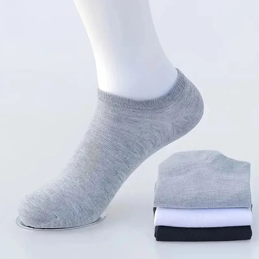 5/10/40 Pairs Men Boat Socks Business Sport Sweat Absorption Mature