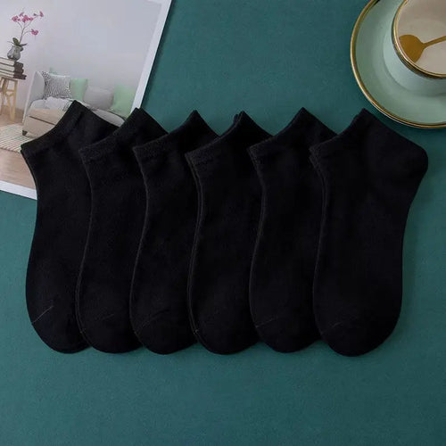 10 pairs/Men's Socks Spring/Summer Thin, Breathable, Soft Polyester