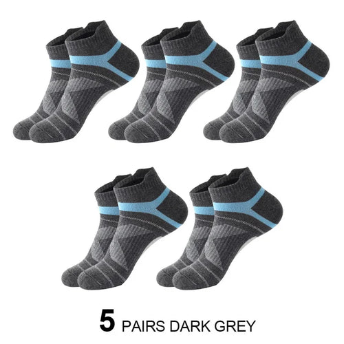 5 Pairs High Quality Socks Men Summer Outdoor Casual Cotton Socks