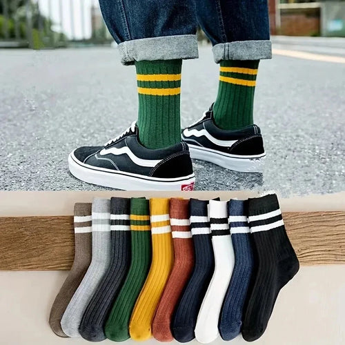 1pairs Men's Fashion Cotton Breathable Comfortable Ankle Socks, Men's