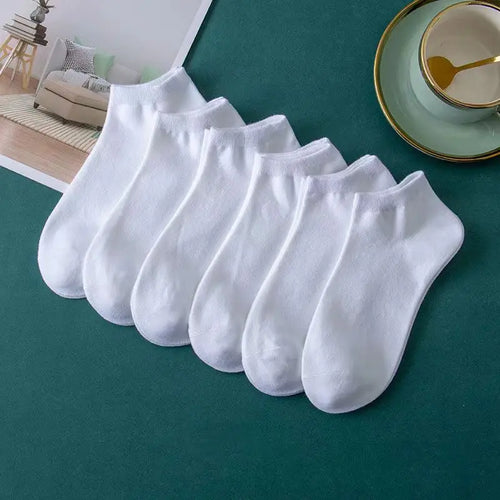 10 pairs/Men's Socks Spring/Summer Thin, Breathable, Soft Polyester