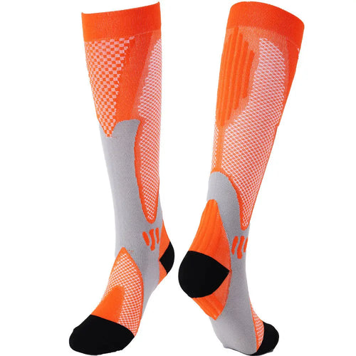 Running Men Women Compression Socks For Football Anti Fatigue Pain
