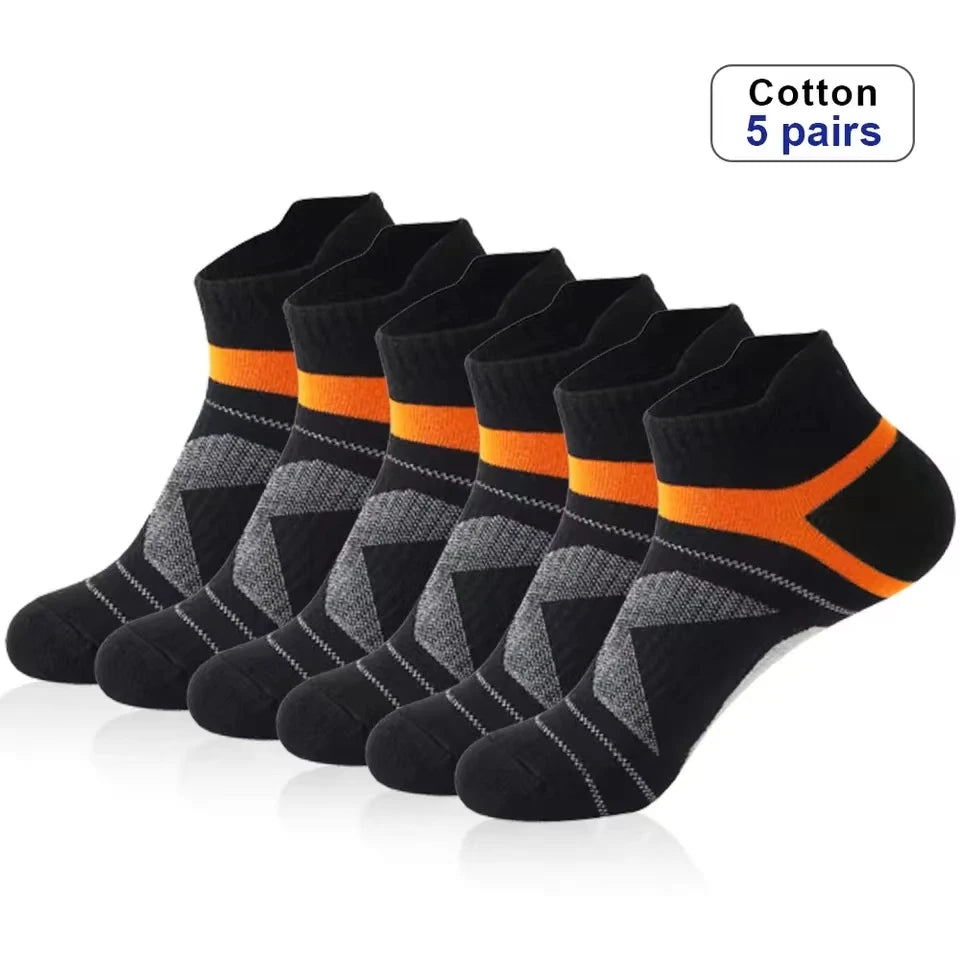 5 Pairs High Quality Socks Men Summer Outdoor Casual Cotton Socks