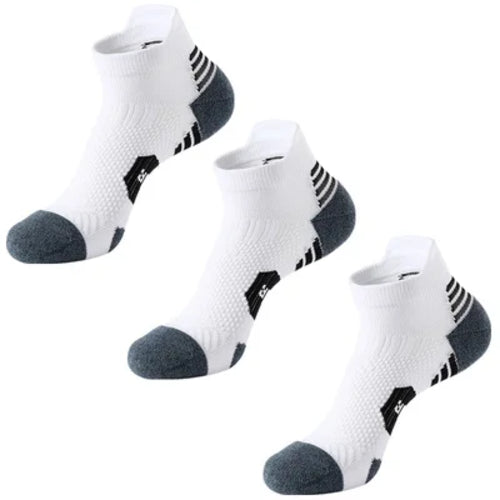 3Pair Professional Fitness Sports Socks Towel Bottom Non-Slip Running