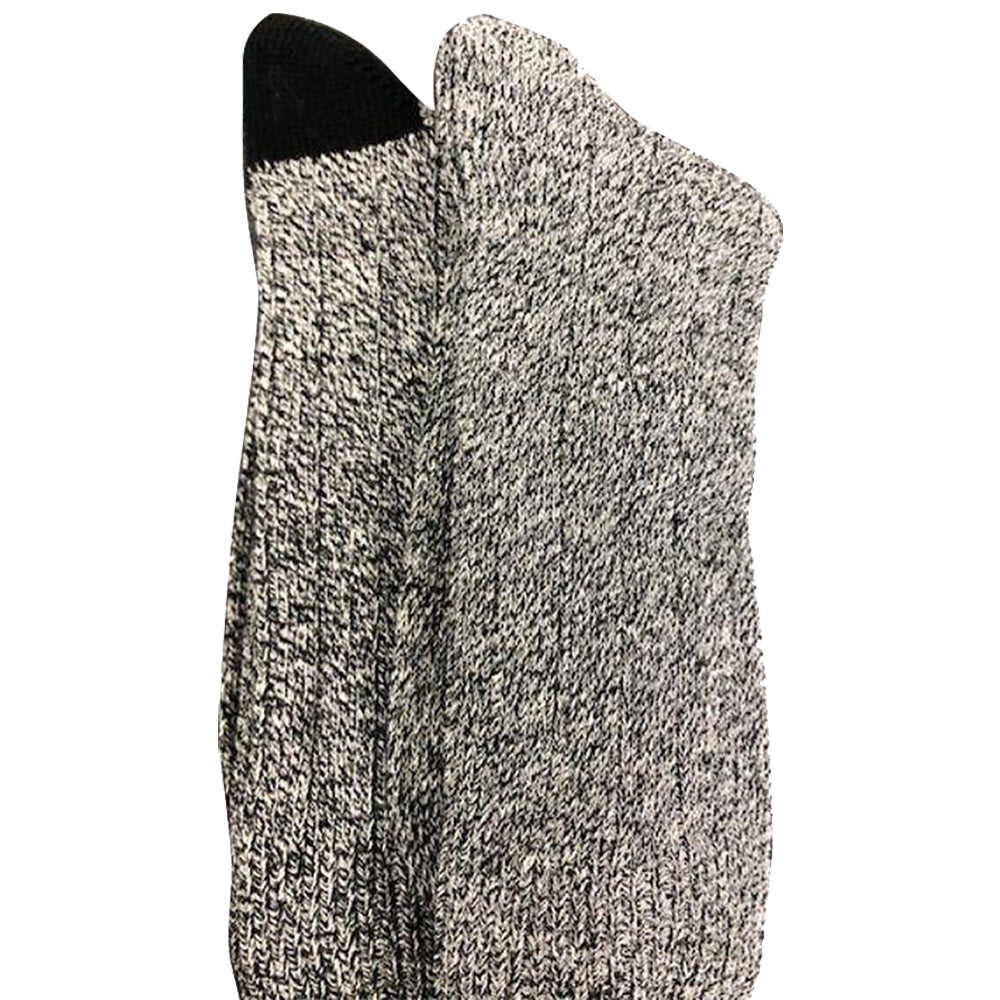 Socks for Big and Tall Men Marled Cotton Socks (2 Pair Packs)