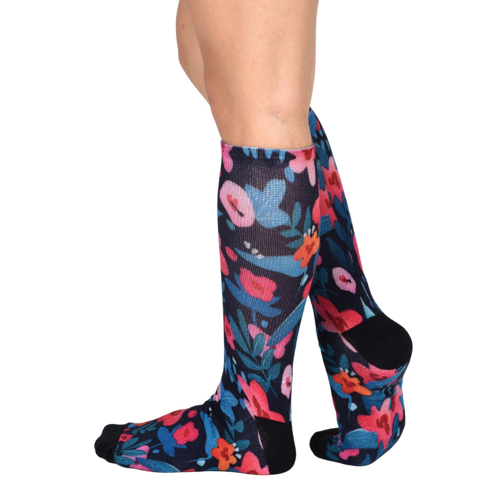 Men & Women's CoolMax Knee-High Socks, Nature Inspired Collection for