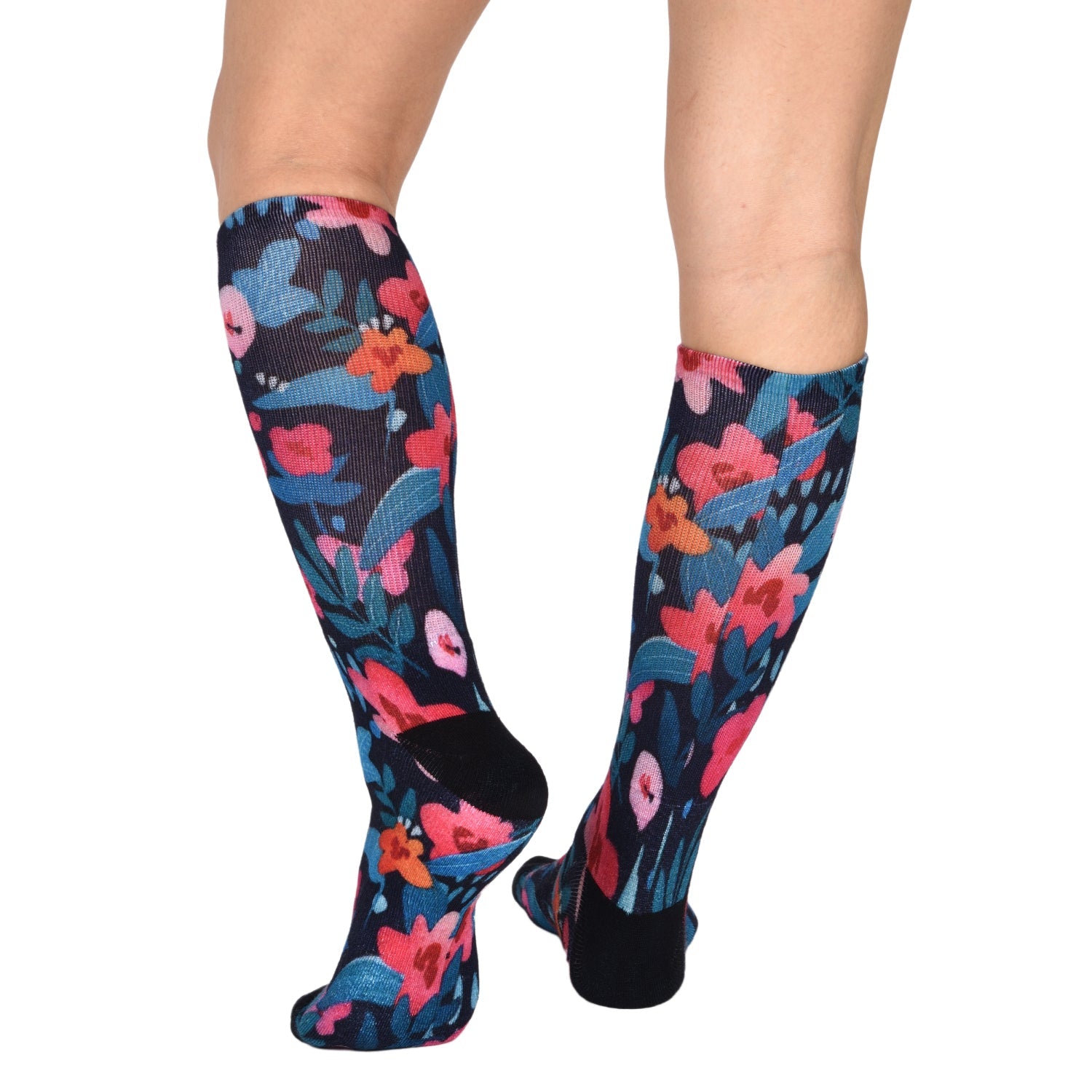 Men & Women's CoolMax Knee-High Socks, Nature Inspired Collection for